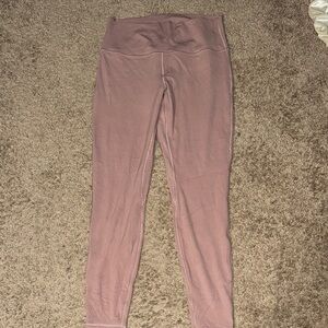 lululemon Comfy  Pink Leggings